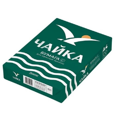  Бумага А4, С, 72-82г, 500л, 140-150% Чайка*																							 - Заказать или купить в Хабаровске
