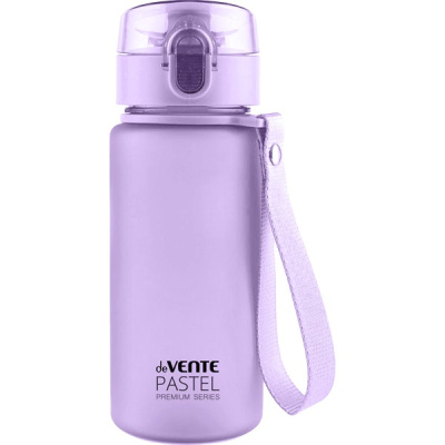 Бутылка для напитков 400мл deVENTE Pastel пластиковая с диффузором сиреневая 8090331