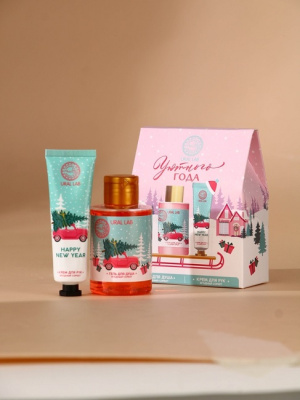 Фото Набор подарочный URAL LAB Уютного года (гель д/душа 100мл+крем д/рук 30мл) 10430688 от производителя, с доставкой по Хабаровску
