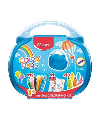 Фото Набор для рисования MAPED COLOR PEPS JUMBO 22предмета (карандаши+фломастеры) 897416 от производителя, с доставкой по Хабаровску