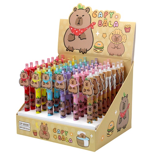 Фото Ручка гел мех 0,5 синяя игольчатый узел Centrum Капибара 77423 от производителя, с доставкой по Хабаровску