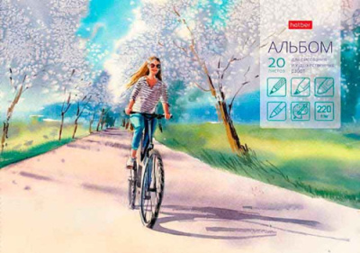 Фото Скетчбук 20л А4 на склейке Летняя романтика 20А4лтАк_32248 от производителя, с доставкой по Хабаровску