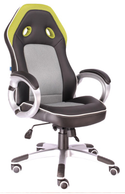 Кресло Everprof Drive (Драйв) TM Экокожа Зеленый