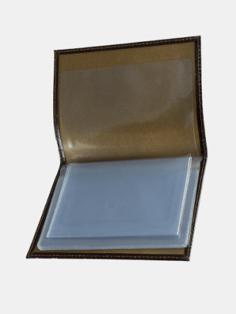 Фото Бумажник водителя кожа Bovio коричневый ОВД-202-1120 от производителя, с доставкой по Хабаровску