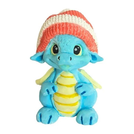 Фото Фигурка для росписи Дракончик в шапке ФК 23-109 от производителя, с доставкой по Хабаровску