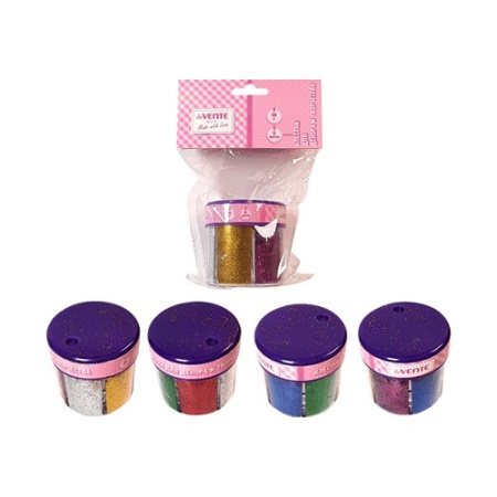 Фото Блестки цветные декоративные 6цв deVENTE Basic диспенсер с дозатором 60г 8003000 от производителя, с доставкой по Хабаровску