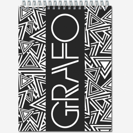 Фото Блокнот А5 50л клетка на гребне Графо 19с5 от производителя, с доставкой по Хабаровску