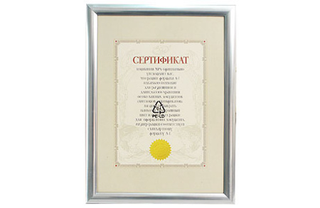 Фото Ф-рамка 30х40 пластик Радуга серебро от производителя, с доставкой по Хабаровску