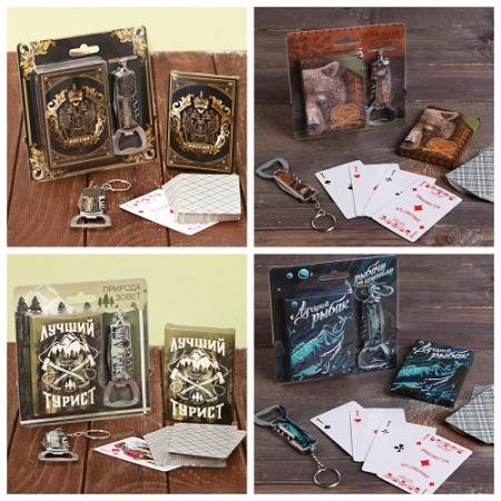Фото Подарочный набор (карты,+мультитул) 3022244/3022245/3022248/3022249 от производителя, с доставкой по Хабаровску