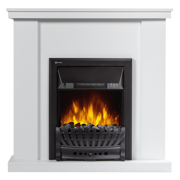 Каминокомплект Firelight: Очаг Classic EFP/P-1020LS, портал Uno Classic белый