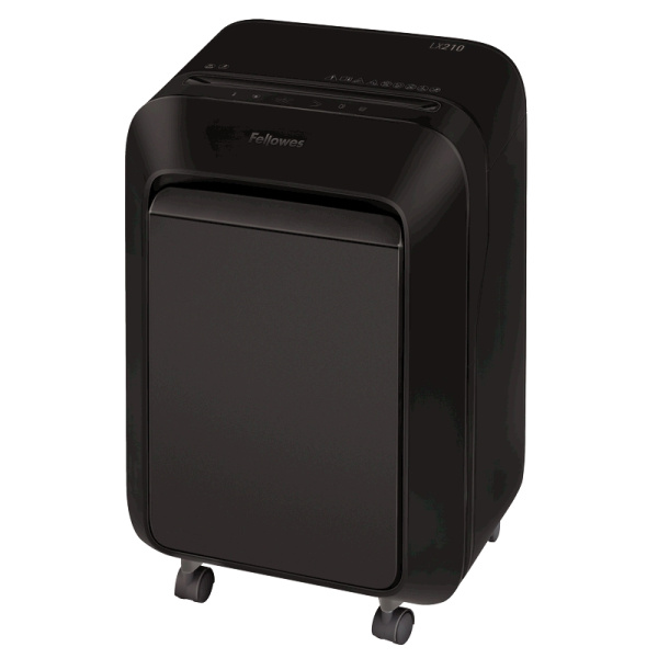Фото Шредер Fellowes Powershred LX210, черный, DIN P-4, 4х12 мм, 16 лст., 23 лтр, Jam Proof, SafeSense, ш от производителя, с доставкой по Хабаровску