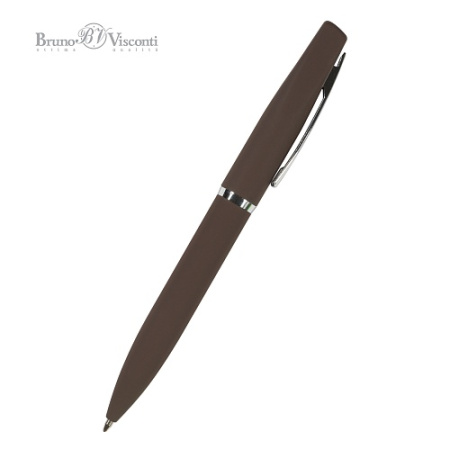Фото Подарочная ручка шар 1,0 синяя  BrunoVisconty Portofino корпус коричневый 20-0251-05/08 от производителя, с доставкой по Хабаровску