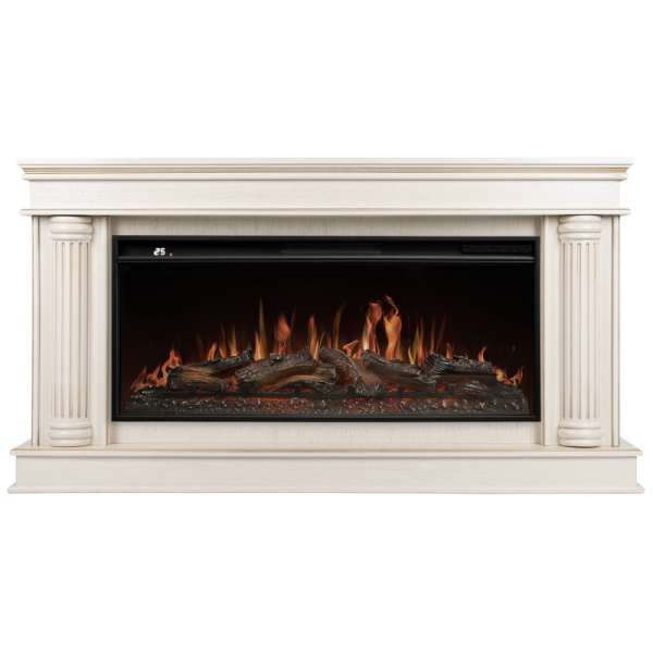 Портал Firelight Olympia 42/40/36, слоновая кость с золотой патиной