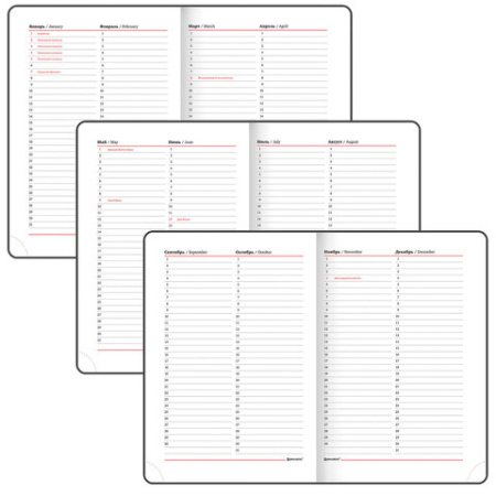 Фото Ежедневник А5 без дат BRAUBERG Favorite 320стр иск кожа темно-синий 123396 от производителя, с доставкой по Хабаровску