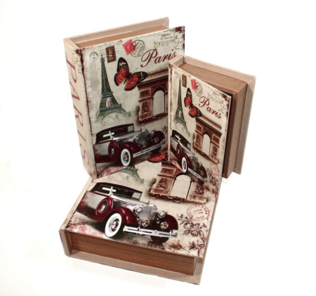 Фото Набор шкатулок 3шт Винтаж KRA600 от производителя, с доставкой по Хабаровску