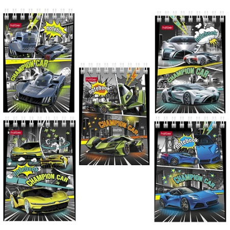 Фото Блокнот А7 40л клетка на гребне Авто чемпион 40Б7В1гр 081181 от производителя, с доставкой по Хабаровску