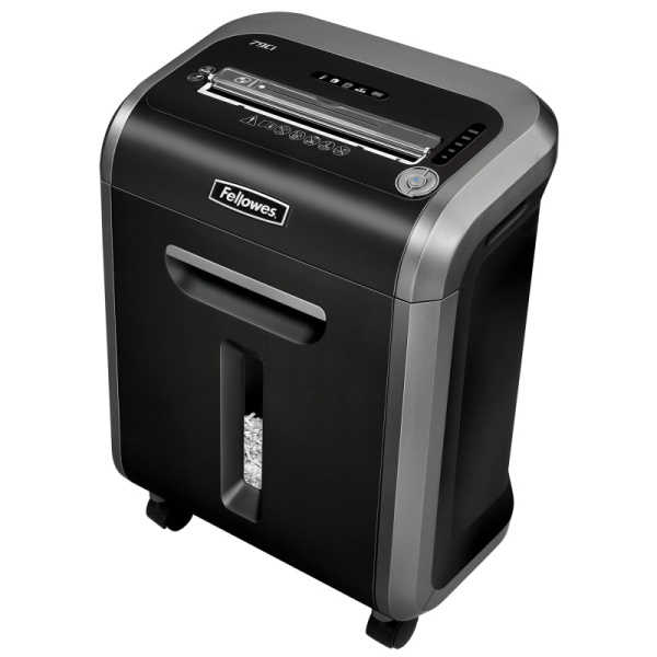 Фото Шредер Fellowes Powershred 79Ci, DIN P-4, 4х38 мм, 16 лст., 23 лтр., 100% Jam Proof, SafeSense, шт от производителя, с доставкой по Хабаровску