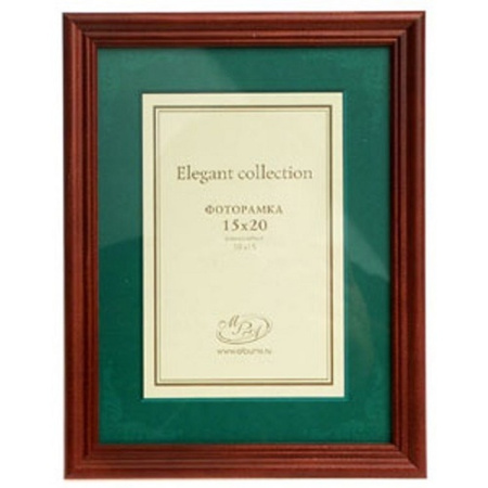 Фото Ф-рамка 15х20 деревянная красное дерево от производителя, с доставкой по Хабаровску