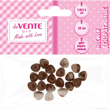 Фото Декоративные элементы НОСИКИ deVENTE коричневые 8001923 от производителя, с доставкой по Хабаровску