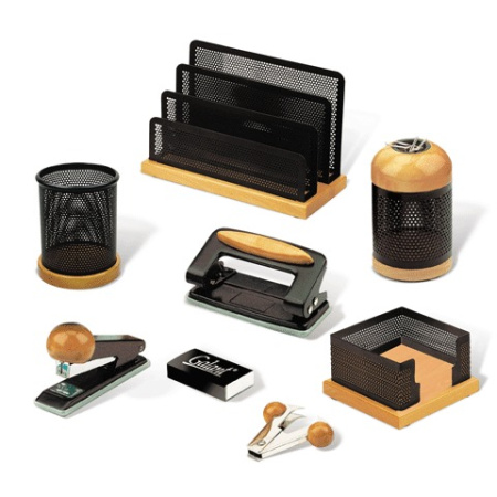 Фото Набор наст. 8 пр GALANT "Wood&Metal" светлое дерево,черный металл 230877 от производителя, с доставкой по Хабаровску