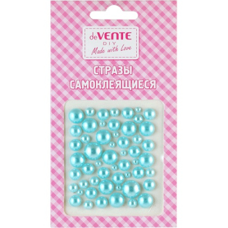 Фото Стразы самоклеящиеся deVENTE Жемчужный микс голубые 8004041 от производителя, с доставкой по Хабаровску