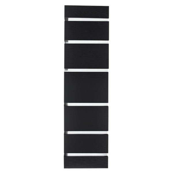 Каминокомплект: Биокамин Firelight BFP/P-2520, портал Moderno 25 шпон чёрный дуб